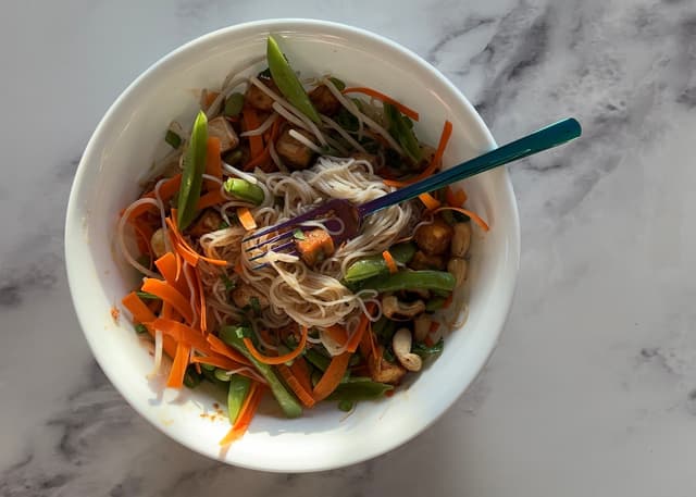 Spring Roll in a Bowl